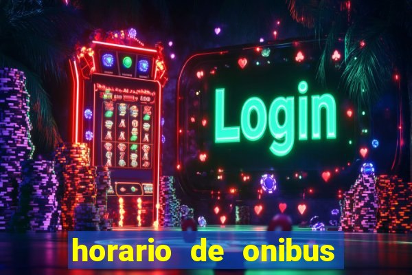 horario de onibus joinville vila nova via walmor harger